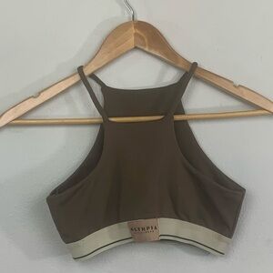 Olympia Activewear
 Sports Top Medium Olive Green